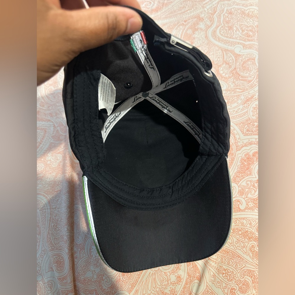 Lamborghini Black and Green Men’s Cap in excellent condition - Picture 8 of 11